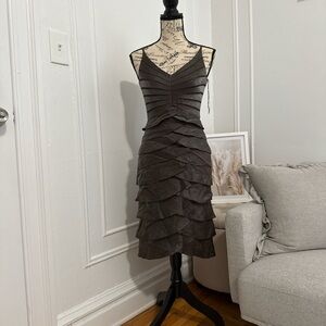 Adrianna Papell Ruffle Dress